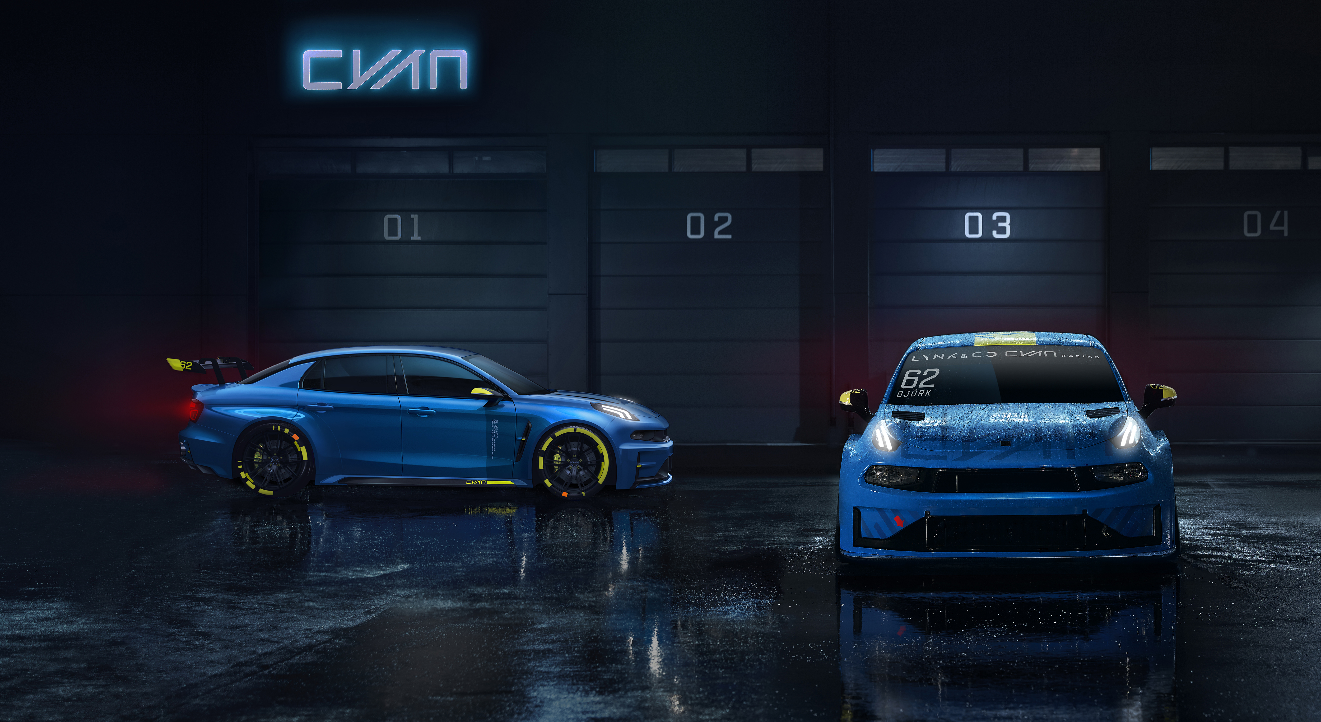 Cyan Racing unveils 500-hp concept car and World Touring Car