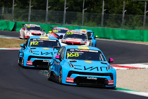 ​Lynk & Co Cyan Racing bags triple podiums at Monza