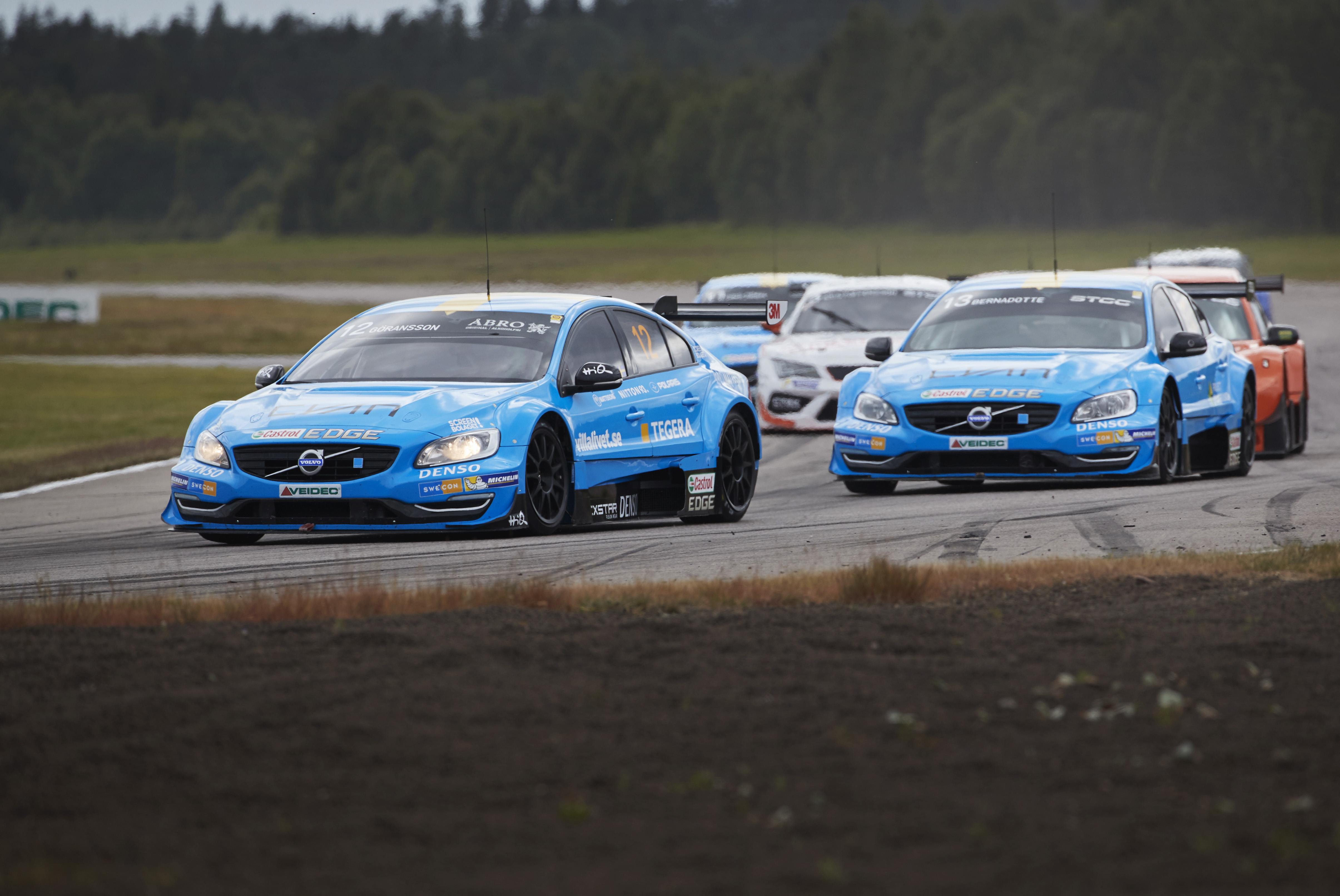 Three podiums from heavy STCC weekend at Anderstorp | Cyan Racing