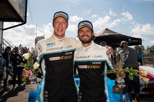 Prince Carl Philip and Thed Björk secure podium in eventful Swedish GT weekend at Falkenberg