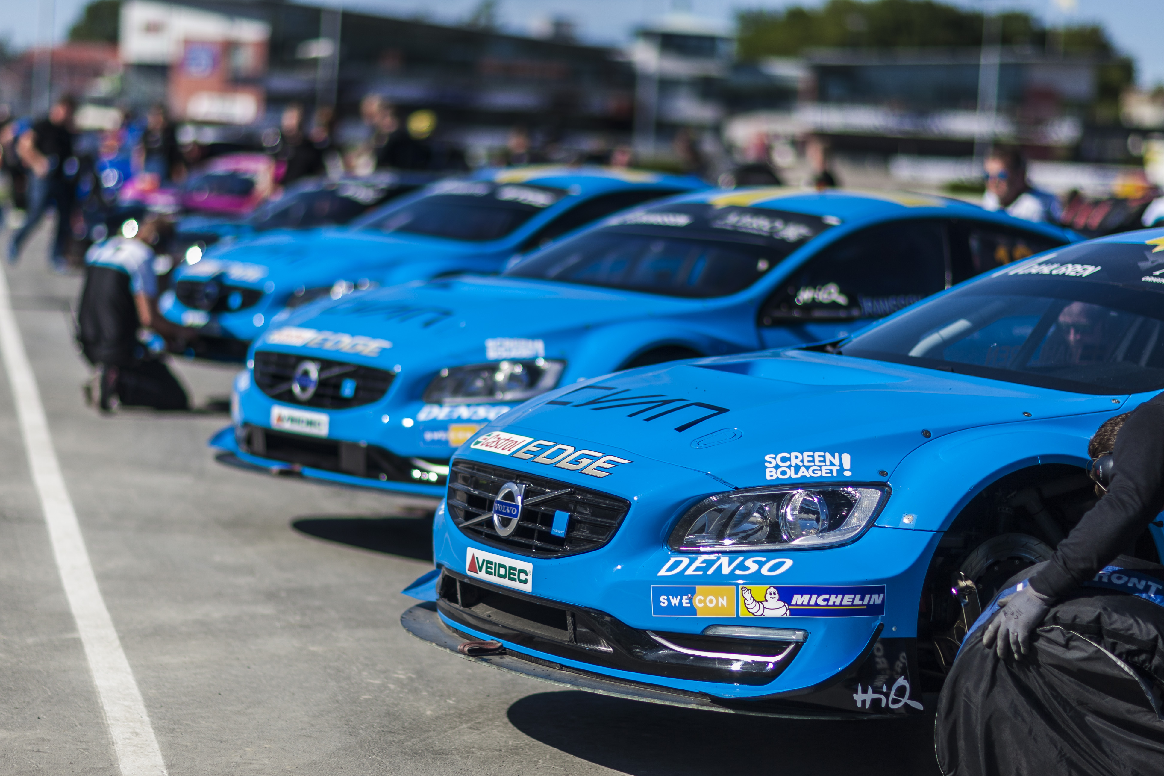 STCC title battle still wide open after Solvalla qualifying | Cyan Racing