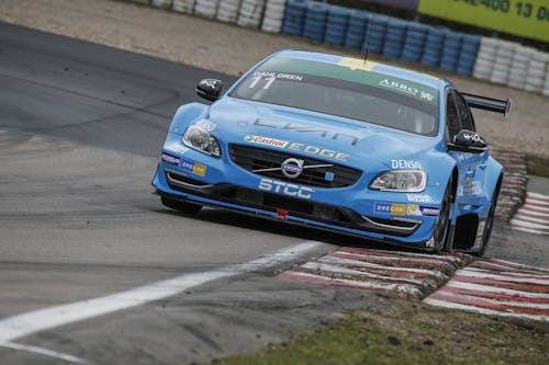 Weather challenge in second STCC test at Knutstorp