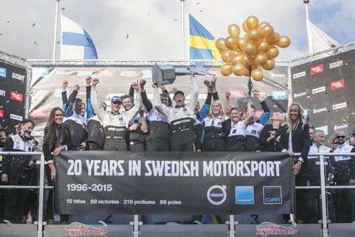 Thed Björk claims historic STCC title for Polestar Cyan Racing