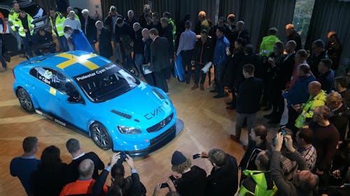Polestar Cyan Racing WTCC launch for Volvo employees