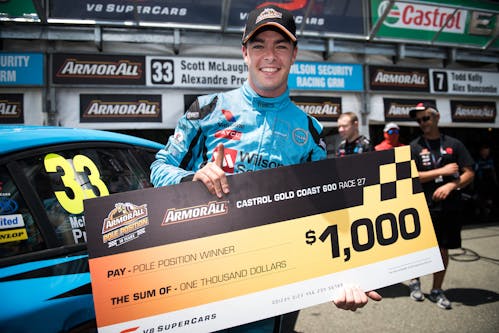Pole position and top-six Gold Coast finish for Volvo Polestar Racing