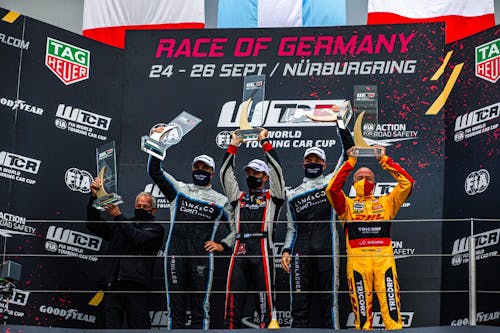 ​Yvan Muller and Yann Ehrlacher defy difficult Nürburgring conditions to double podium