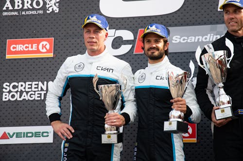 Prince Carl Philip climbs Swedish GT standings with double podium