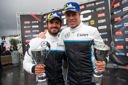 Lotus Cyan Racing fights crashes and torrential rain to double podium in Norway