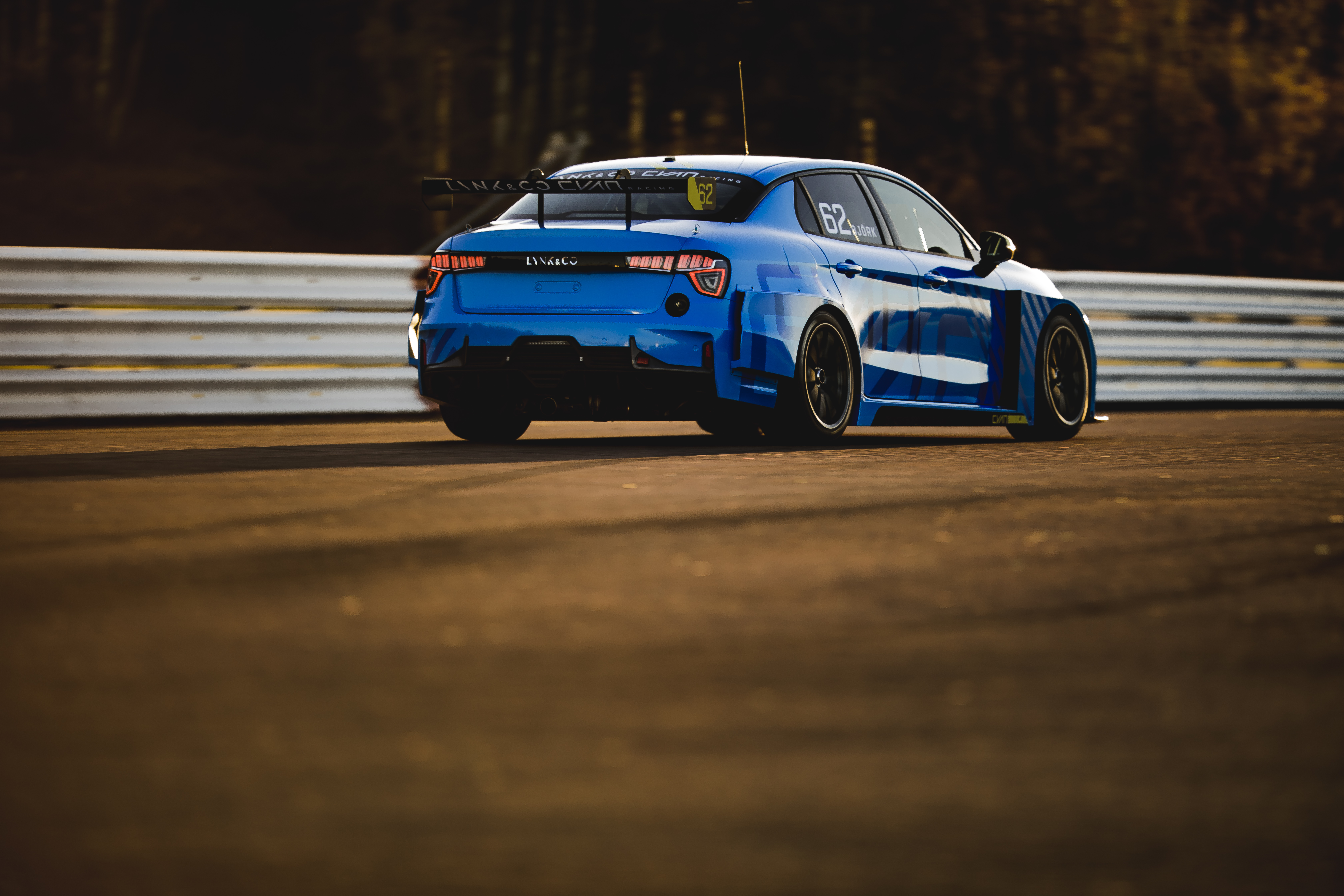 Successful first test completed with the new Lynk & Co 03 TCR | Cyan Racing